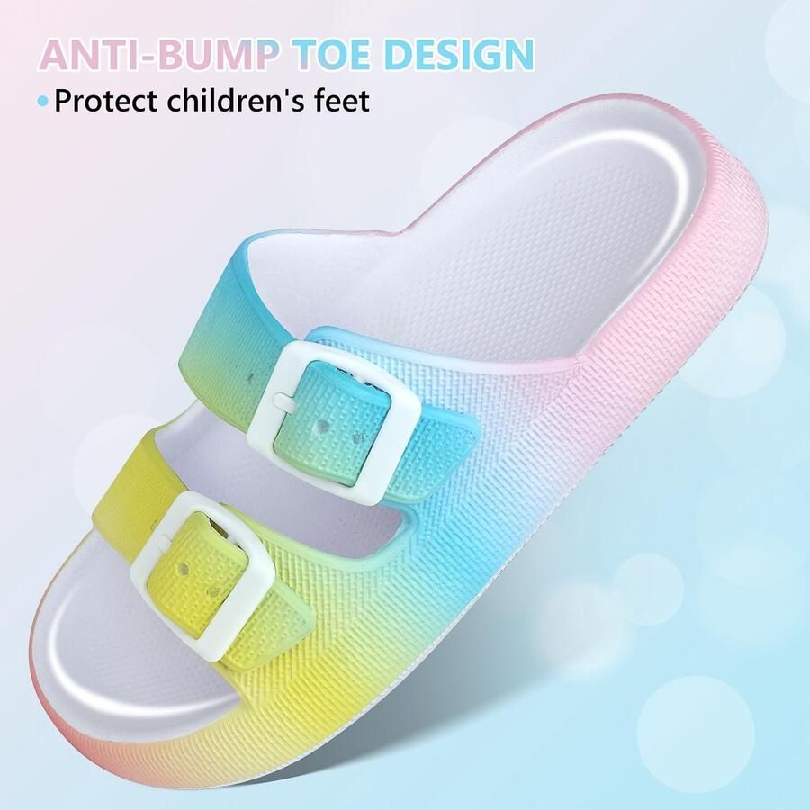 Omgoods Aanpasbare EVA Sandalen met Dubbele Gespen voor Kinderen