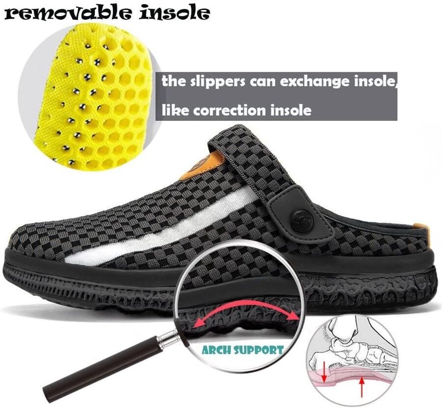 Omgoods Ade d Clogs Sandalen voor Tuin en Strand