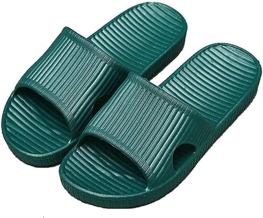 Omgoods Antislip Slippers voor Binnen en Buiten met Zachte Foam Zool
