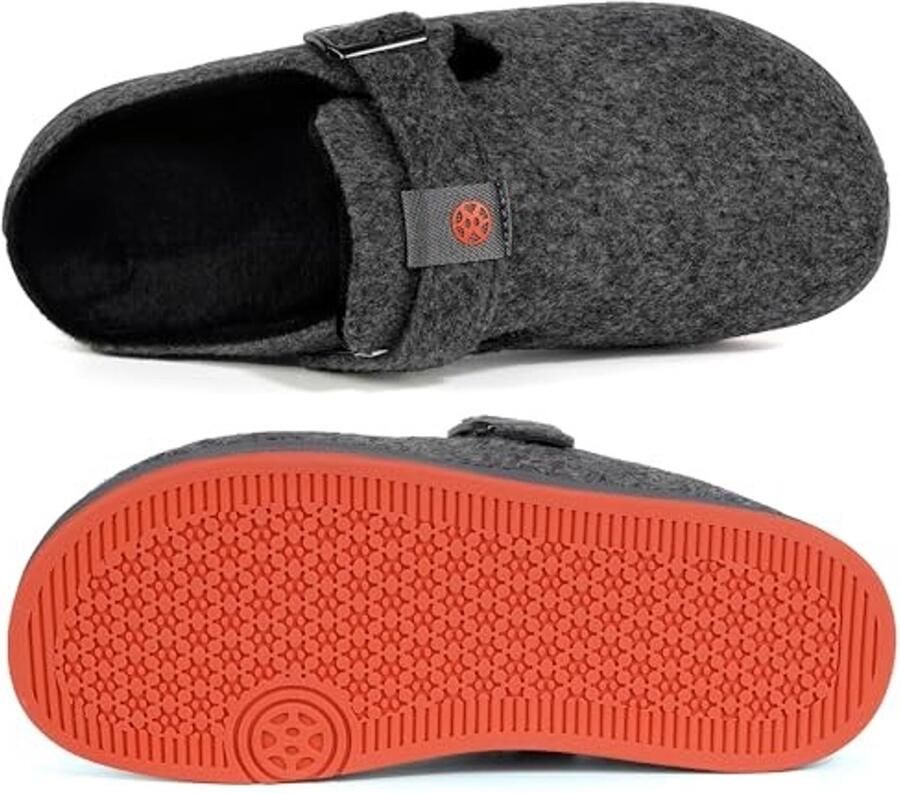 Omgoods Antislip Vilt Slippers voor Binnen en Buiten - Foto 1