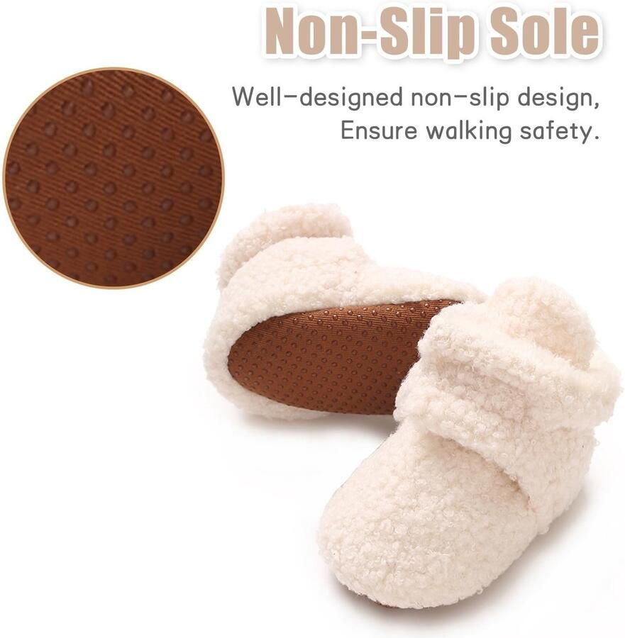 Omgoods Baby Boots Winter Schoenen Antislip Lined Warm Fleece