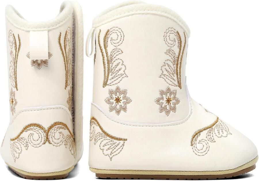 Omgoods Baby Cow Boots Modieuze PU Leren Schoenen voor Kinderen