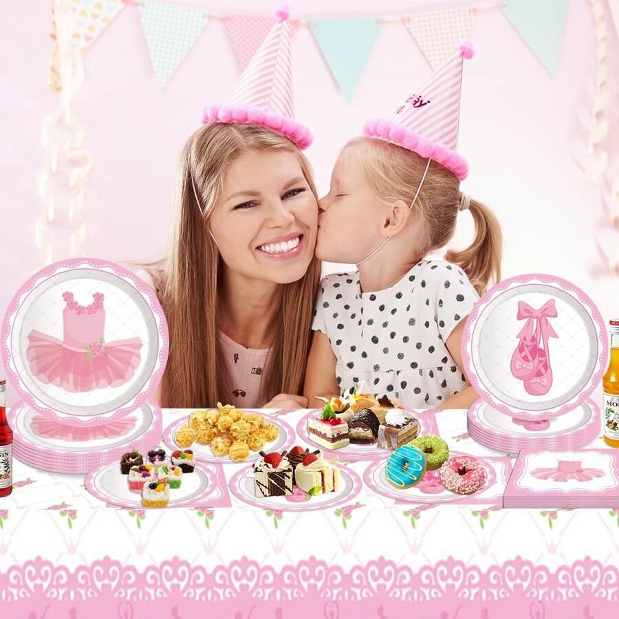 Omgoods Ballerina Feestservies voor 8 Gasten