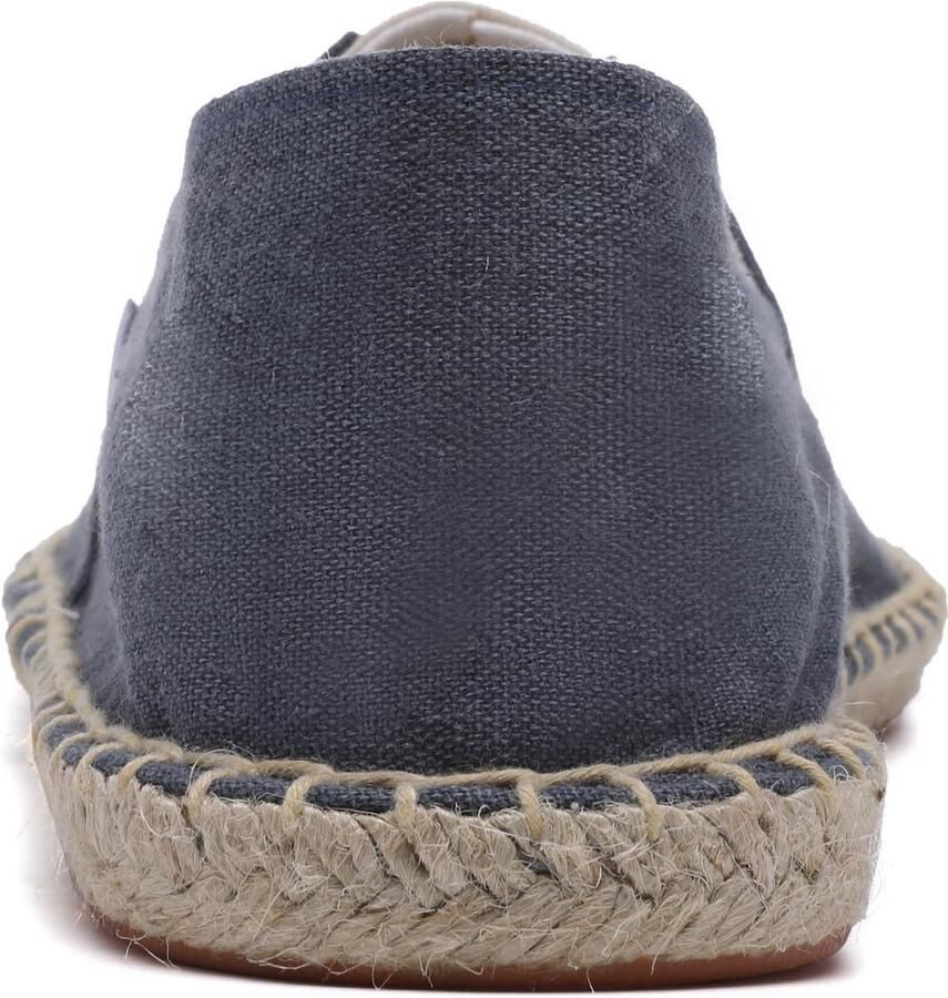 Omgoods Canvas Espadrilles Comfortabele Gesloten Neus voor Mannen