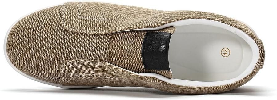 Omgoods Casual Linnen Loafers voor en