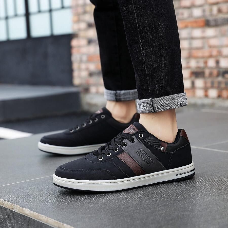 Omgoods Casual Sneakers voor Heren Lichtgewicht Wandelschoenen