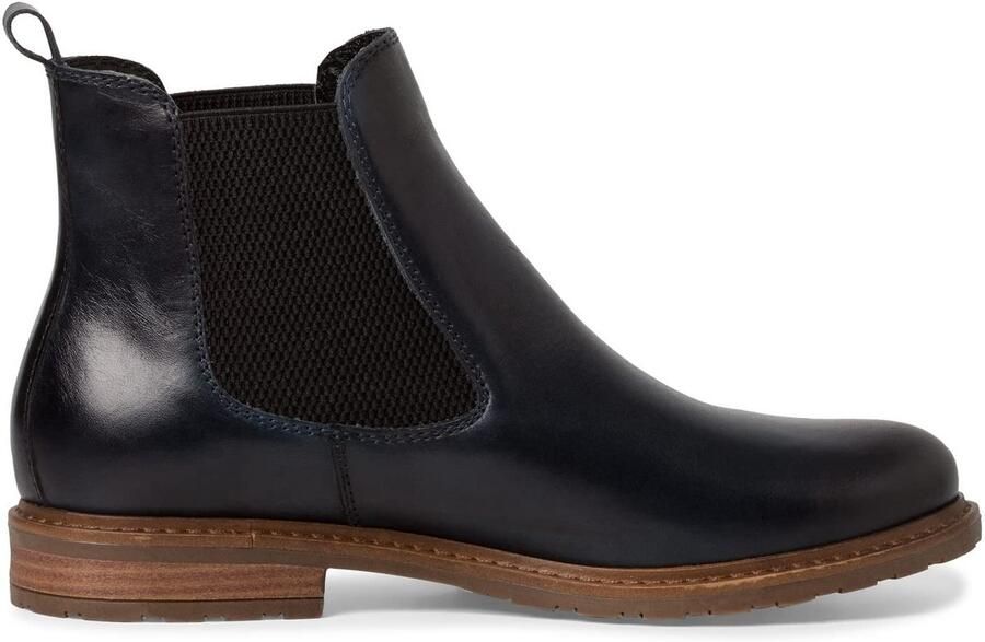 Omgoods Chelsea Boot 1-25056-41 Dames Schoenen in Navy Leer
