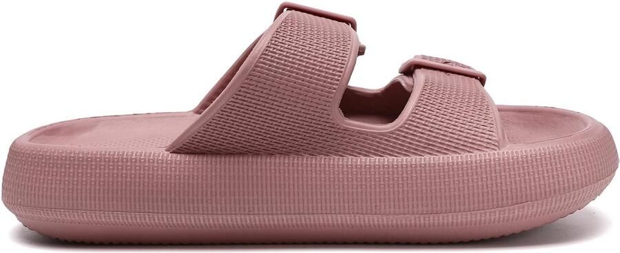 Omgoods Cloud Sliders Sandalen met Verstelbare Gespen voor en