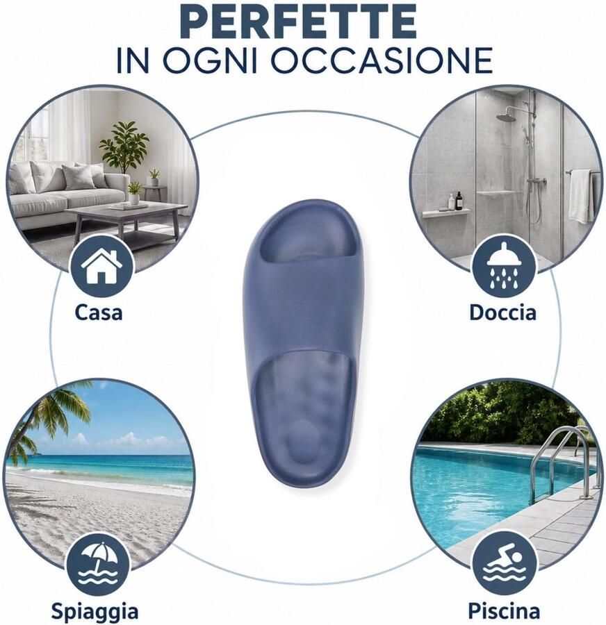 Omgoods Comfortabele Cloud Pantoffels van EVA