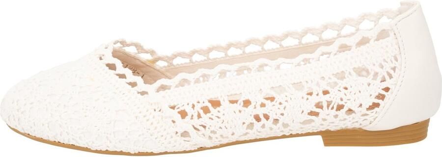 Omgoods Comfortabele Dames Ballerina's met Kanten Detail