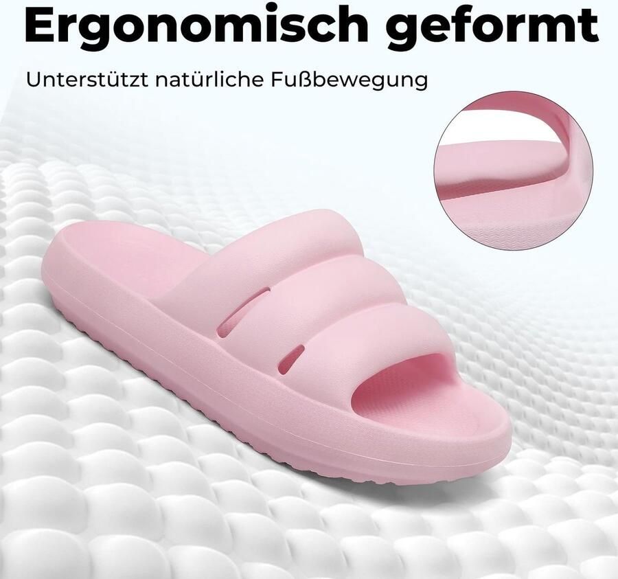 Omgoods Comfortabele Dames Slippers met Bogensteun