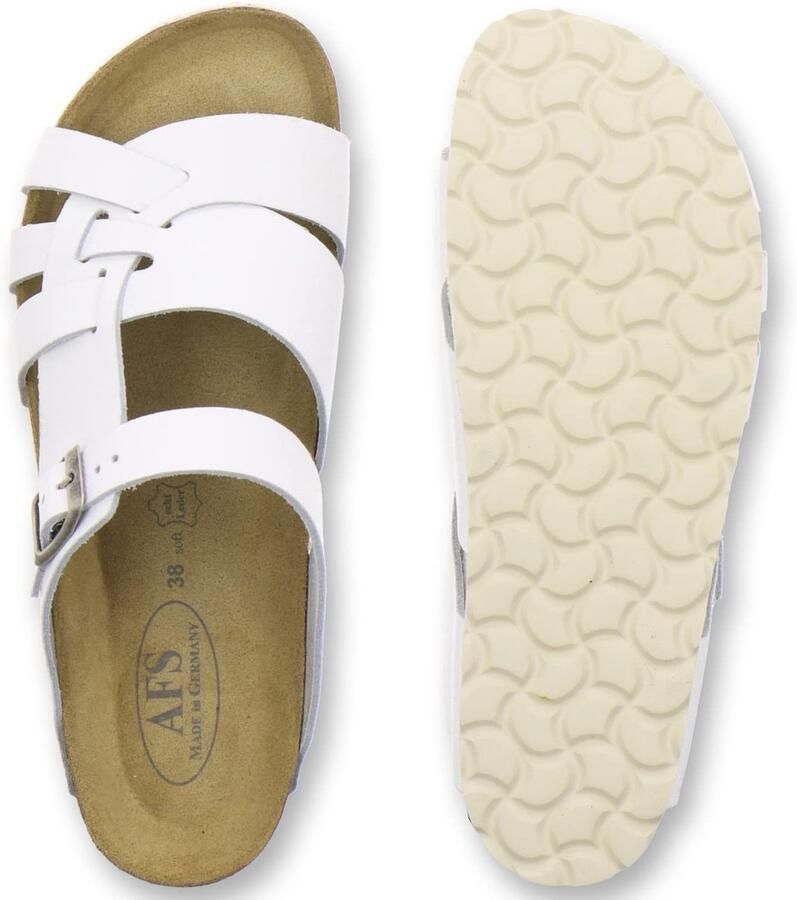 Omgoods Comfortabele Leren Slippers met Verstelbare Band