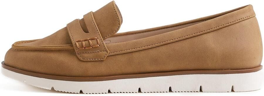 Omgoods Comfortabele Loafers van Echt Leer voor Dames
