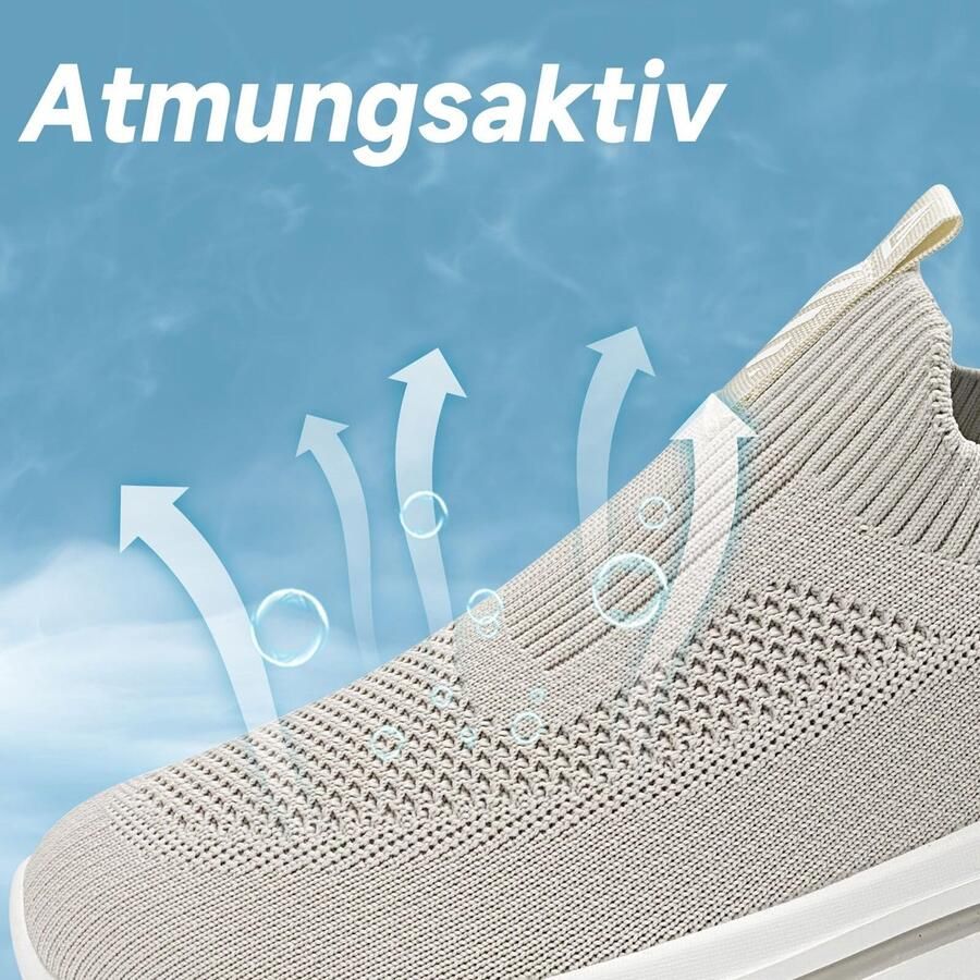 Omgoods Comfortabele Slip-On Sneakers voor Heren