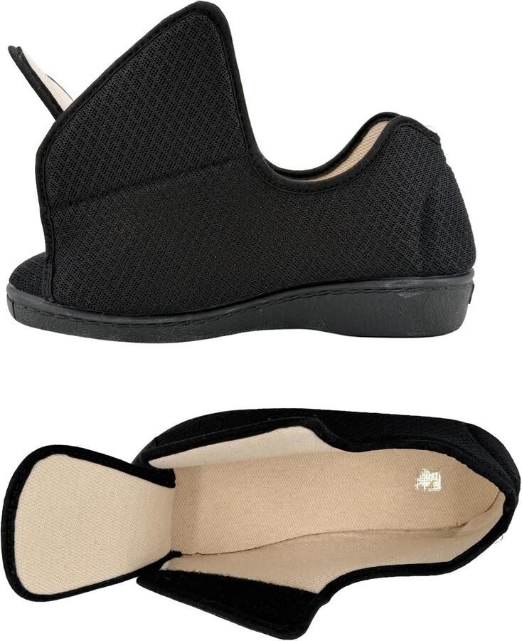 Omgoods Comfortabele Slippers met Sluiting voor Gezwollen Voeten
