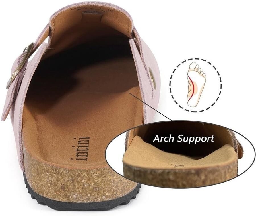 Omgoods Comfortabele Slippers met Voetbed voor Thuis en Tuin