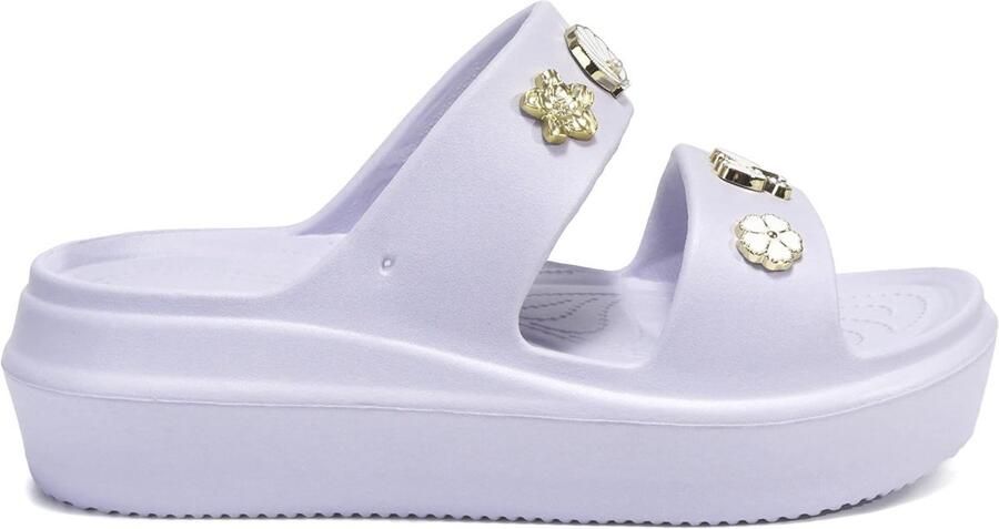 Omgoods Dames Badslippers met Vlinderschelpen voor Strand en Zwembad