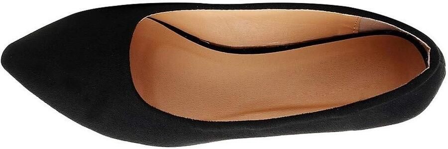 Omgoods Dames Ballerina's met Puntige Neus en Lichtgewicht Design