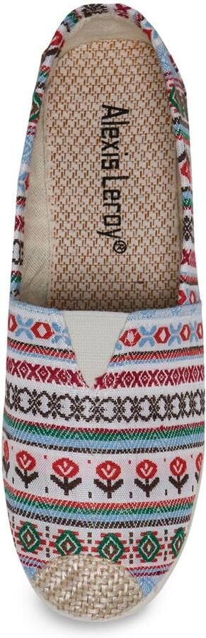 Omgoods Dames Casual Espadrilles met Ademend Canvas