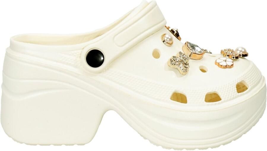 Omgoods Dames Clogs Platform Slippers voor Zomer en Strand
