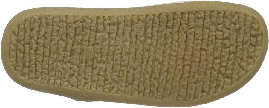 Omgoods Dames Hoge Slippers van Beige Vilt
