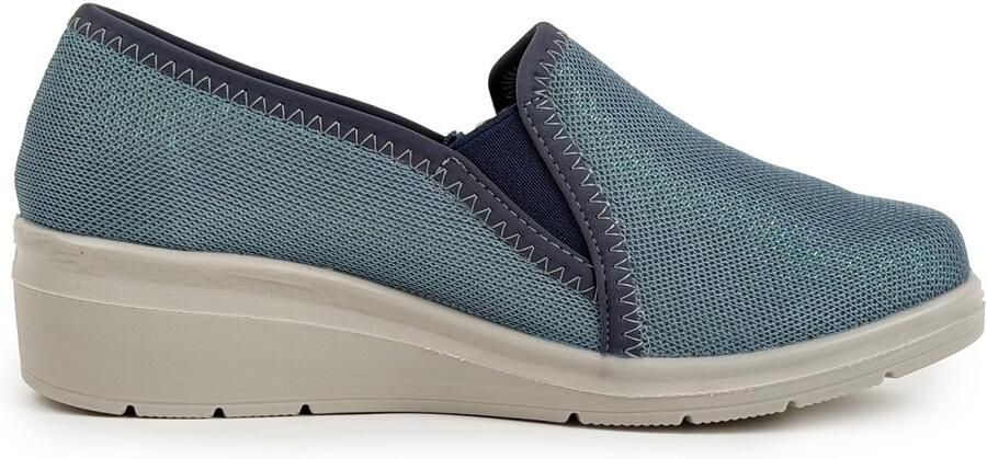 Omgoods Dames Instap Sleehak Schoenen voor Casual Gebruik