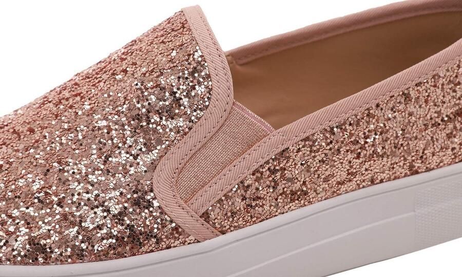 Omgoods Dames Lace-Up Trainers met Glanzend Ontwerp