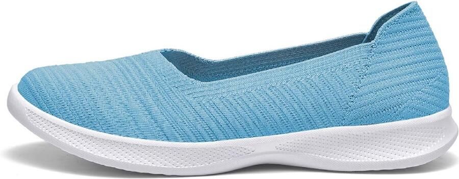 Omgoods Dames Loafers Casual Ballerina's Ademend en Lichtgewicht