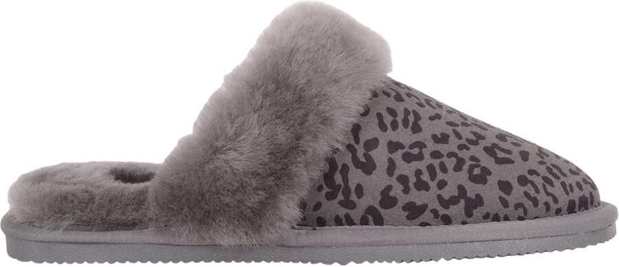 Omgoods Dames Open Rug Schapenvacht Slipper Elsie