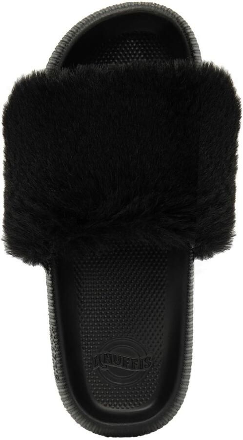 Omgoods Dames Pluche Slippers met EVA Zool en Fluffy Design