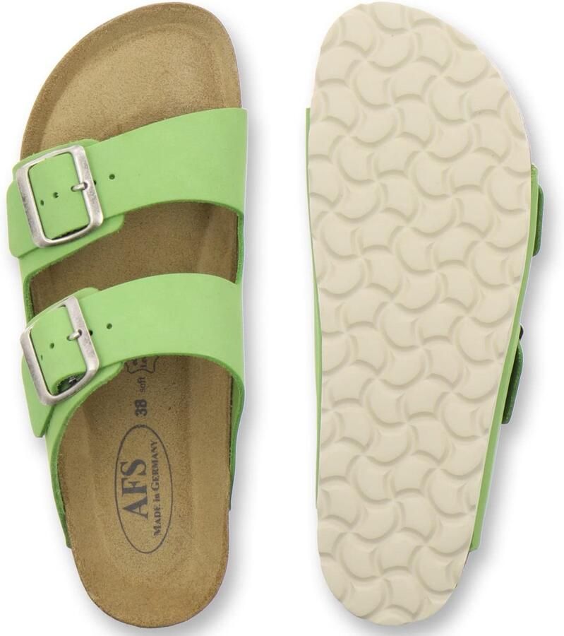 Omgoods Dames Sandalen van Echt Leer met Open Teen