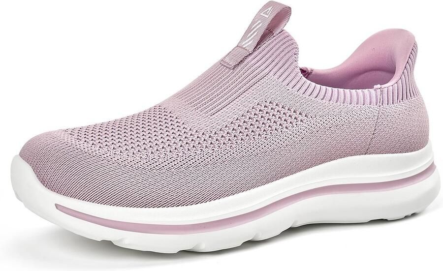 Omgoods Dames Slip-on Sneakers Comfortabele en Ademende Schoenen