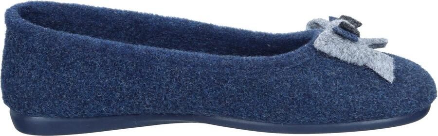Omgoods Dames Slippers in Blauw Klassiek en Comfortabel