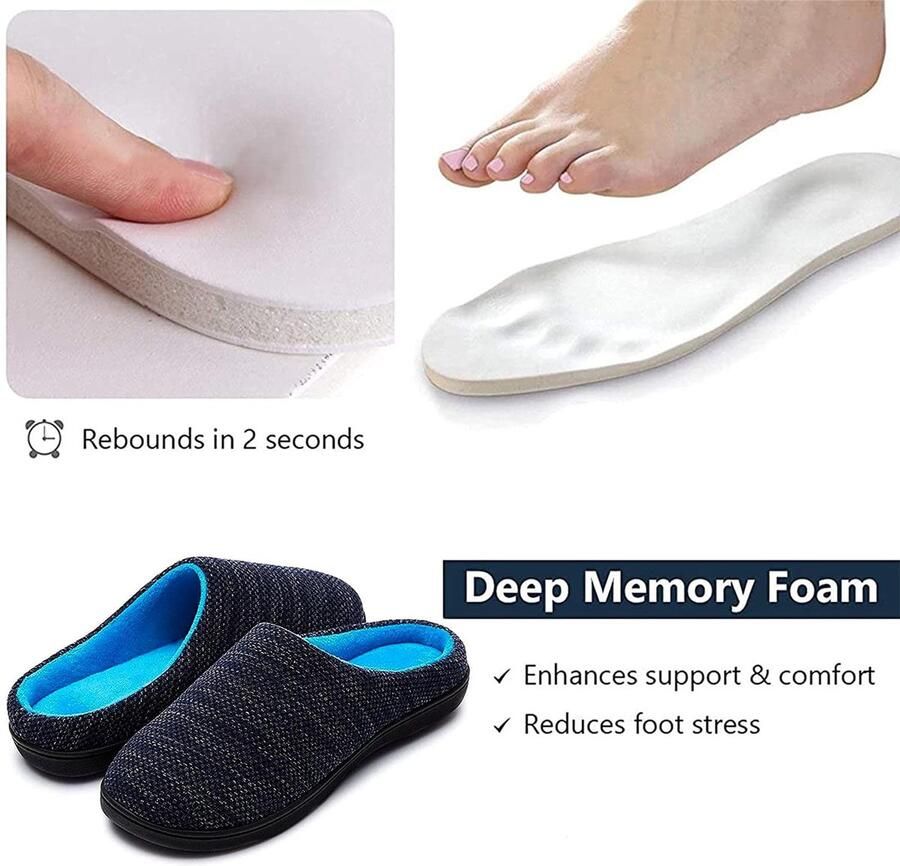 Solidchoice Vrouwen Slippers met Geheugenfoam