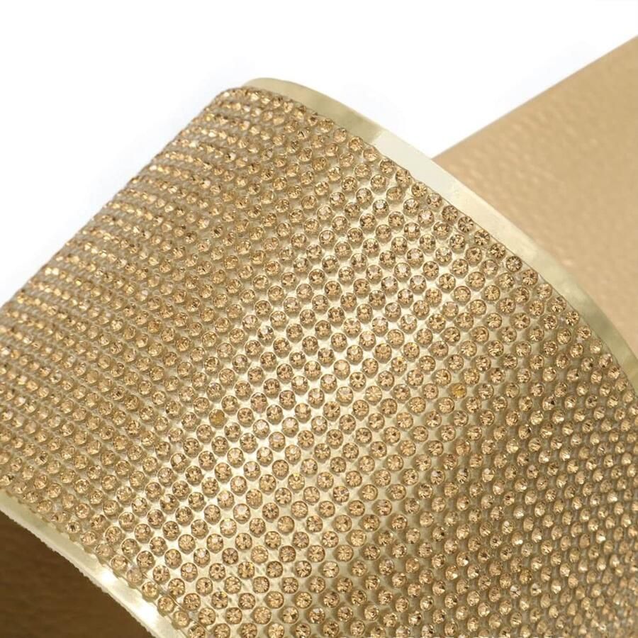 Omgoods Dames Slippers met Rhinestones en Comfort