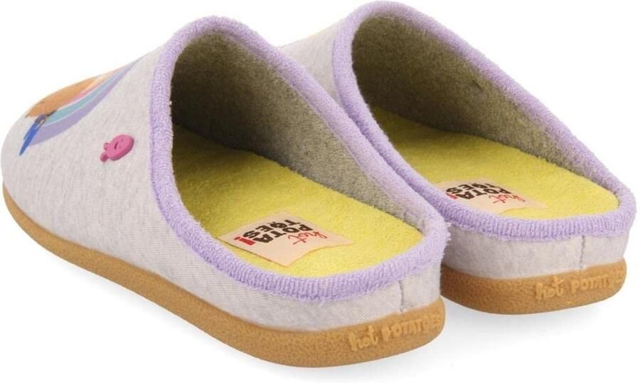 Omgoods Dames Slippers met Zachte Badstof en Ademend Ontwerp