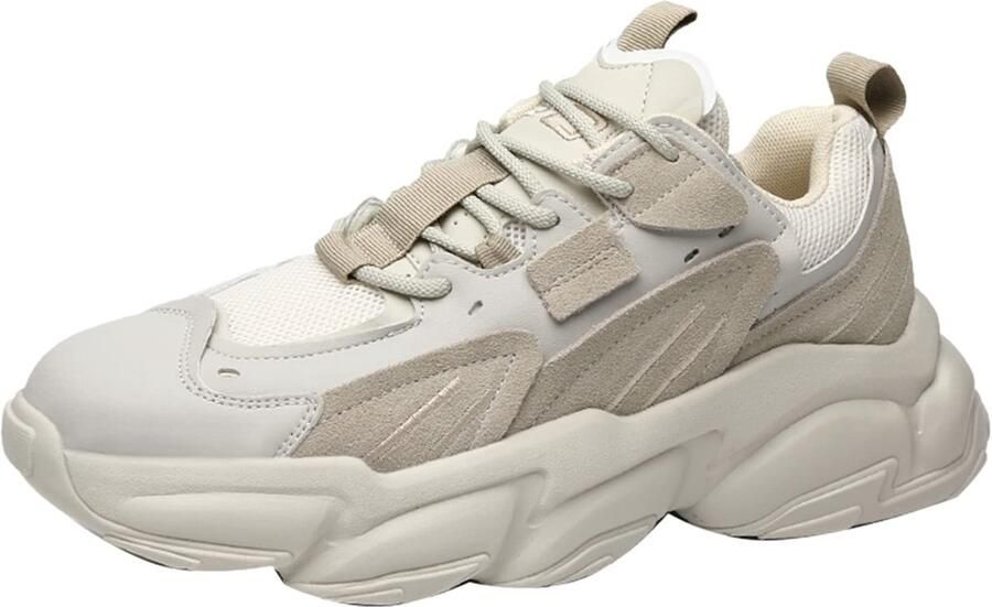 Omgoods Dames Sportschoenen met Mesh en PU Ademend en Lichtgewicht - Foto 1