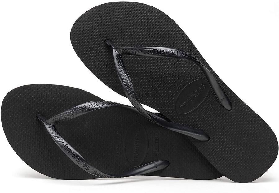 Omgoods Dames Teenslippers in Zwart Comfortabele Flipflops