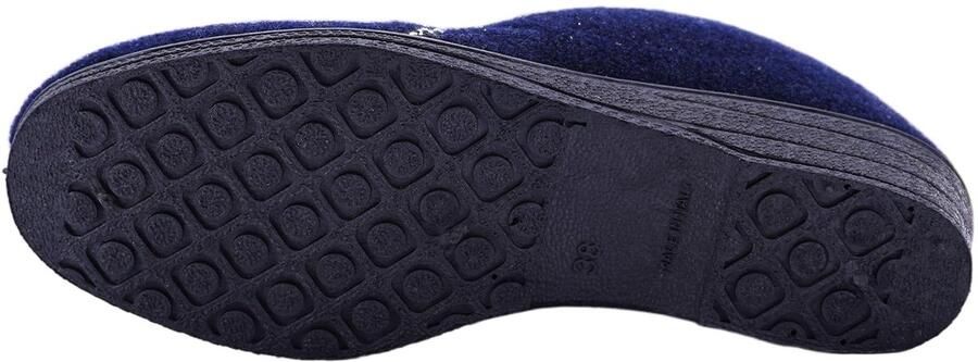 Omgoods Dames Winter Slippers met Zijklep en Antislip Ondergrond