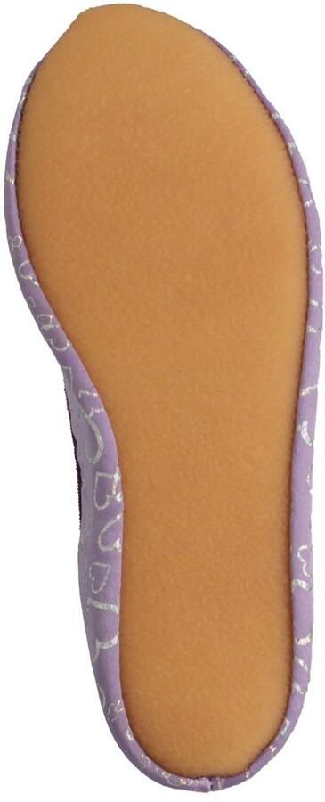 Omgoods Deluxe Slippers voor Meisjes in Paars met Glitter