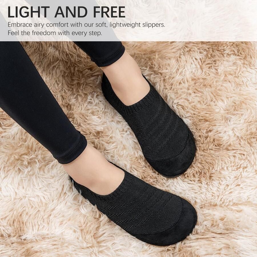 Omgoods Dichte Slippers voor Thuis Comfortabele Huissokken