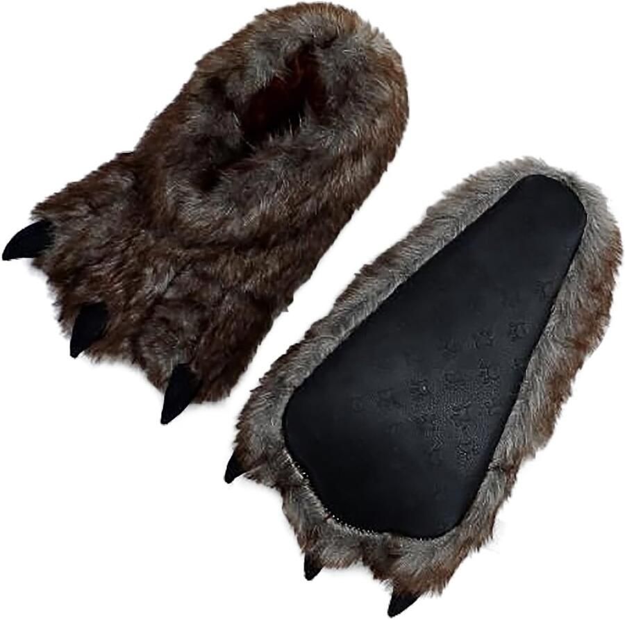Omgoods Dierlijke Poot Slippers met Antislip Zool