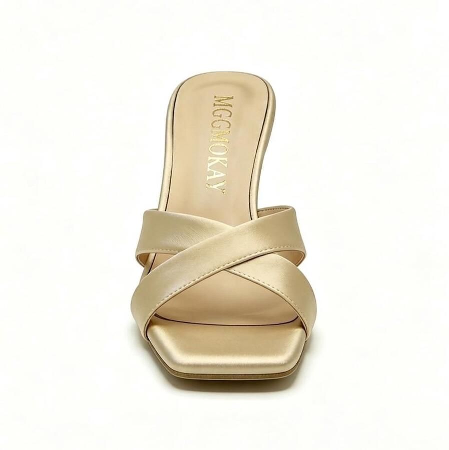 Omgoods Elegante Open Tenen Sandalen voor Feestelijke Gelegenheden - Foto 1