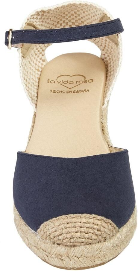 Omgoods Espadrilles Sandalen met Jute Wedge Hak voor Dames