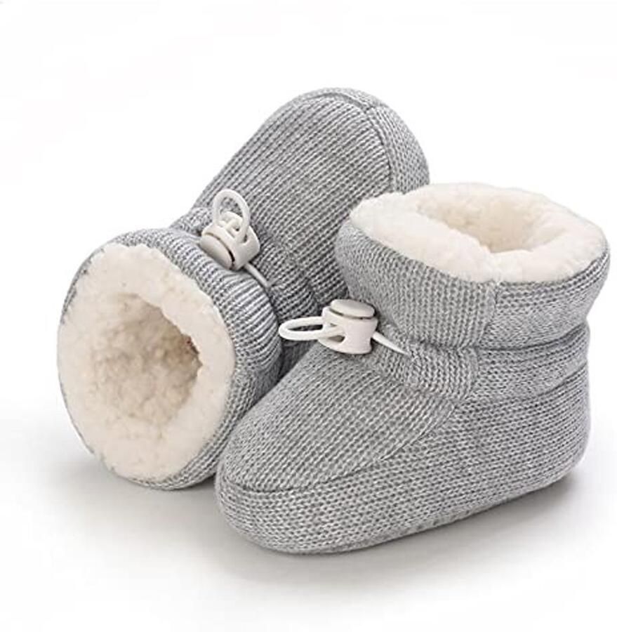 Omgoods Fleece Baby Slippers Warm en Antislip