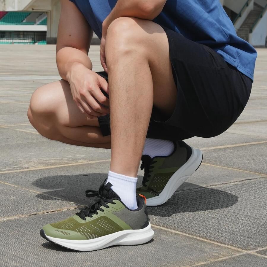 Omgoods Grote Maten Wandelschoenen voor Heren met Antislip