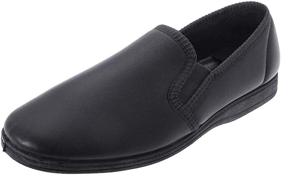 Omgoods Hadley Heren Leren Slippers