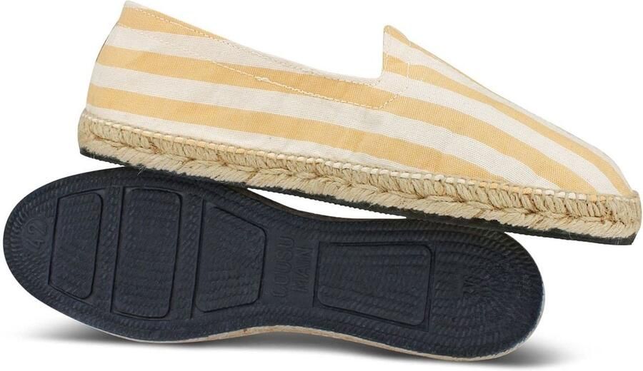Omgoods Handgemaakte Katoenen Espadrilles met Schuiftas