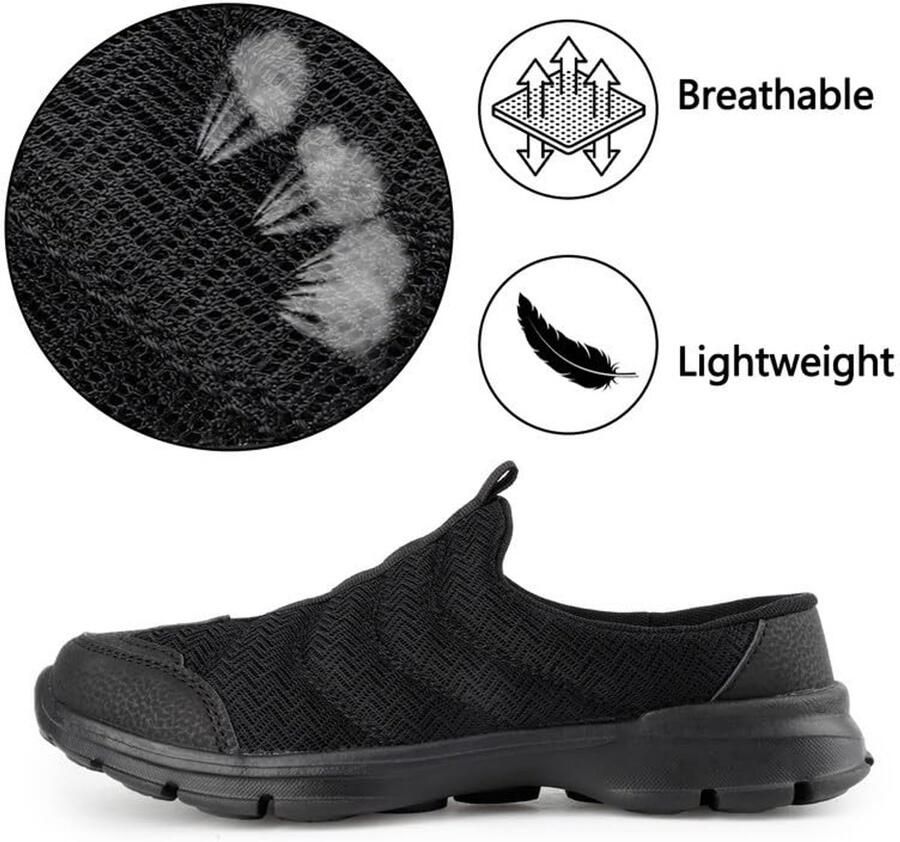 Omgoods Heren Clogs en Muiltjes voor de Zomer Ademend en Lichtgewicht