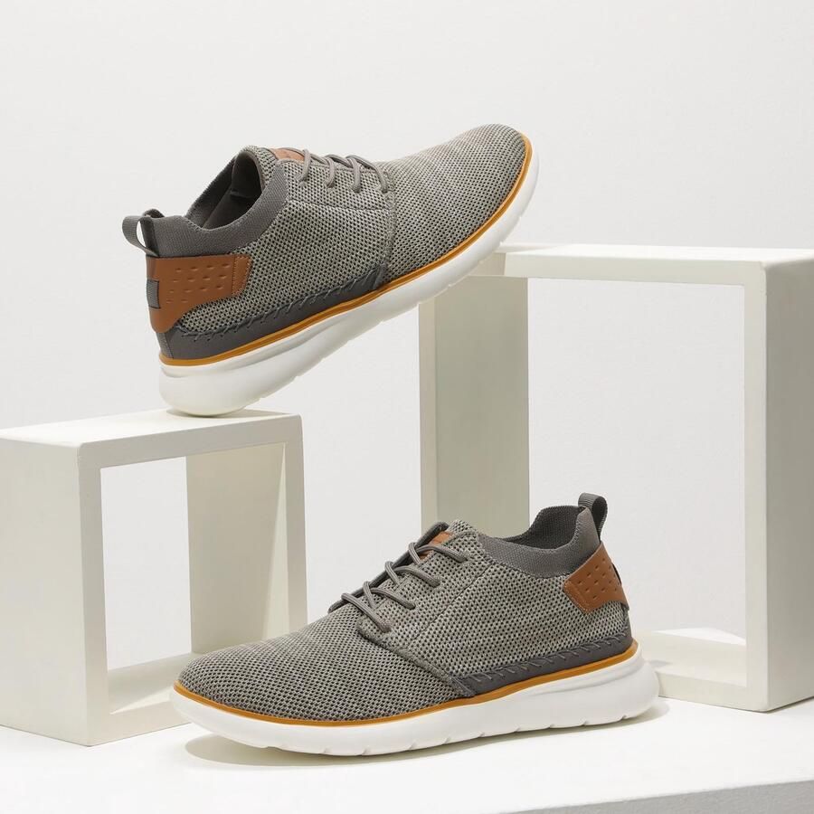 Omgoods Heren Mesh Sneakers Lichtgewicht en Ademend voor Casual Gebruik